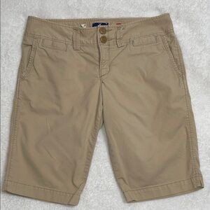 American Eagle Outfitters Tan Women's Bermuda Shorts